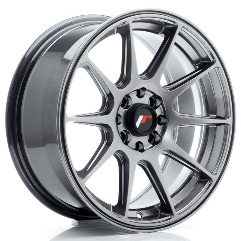 Jante Japan Racing JR-11 16x7" 5x100/114.3 ET30 | Hyper Black