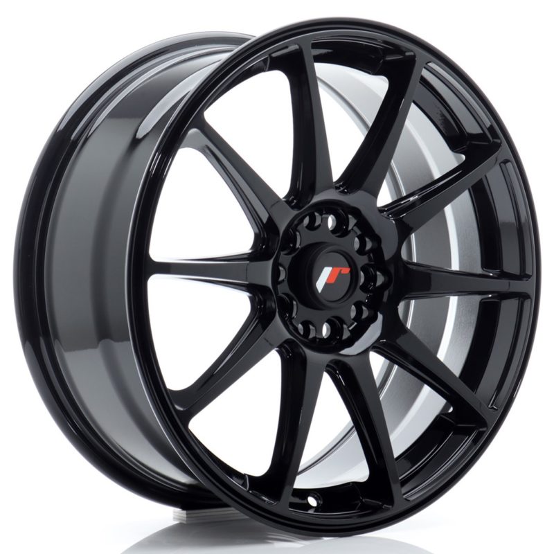 Jante Japan Racing JR-11 18x7.5" 5x112/114.3 ET40 | Noir Brillant