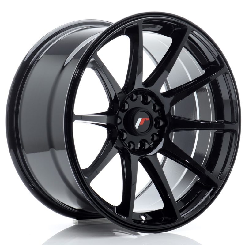Jante Japan Racing JR-11 18x9.5" 5x114.3/120 ET22 | Noir Brillant