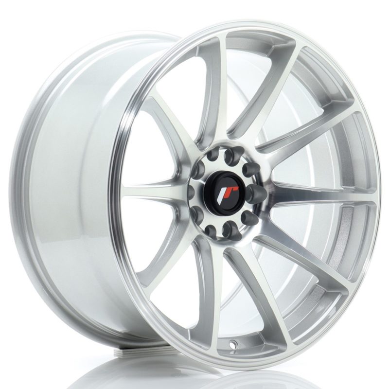 Jante Japan Racing JR-11 18x9.5" 5x112/114.3 ET30 | Gris Argenté