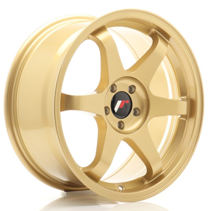 Jante Japan Racing JR-3 17x8" 5x114.3 ET35 | Or / Doré