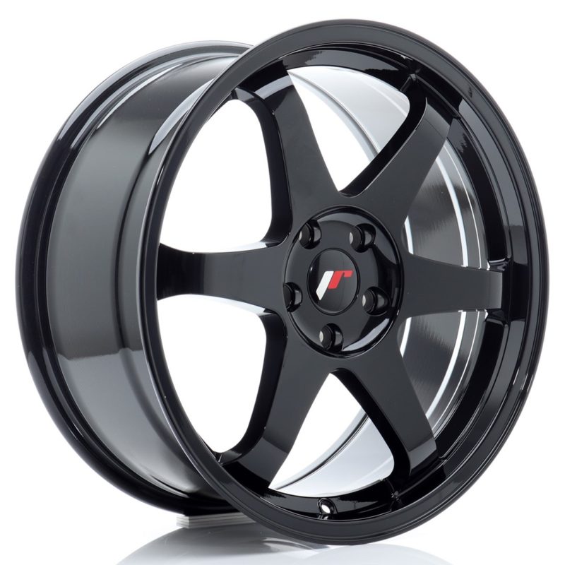 Jante Japan Racing JR-3 19x8.5" 5x114.3 ET42 | Noir Brillant