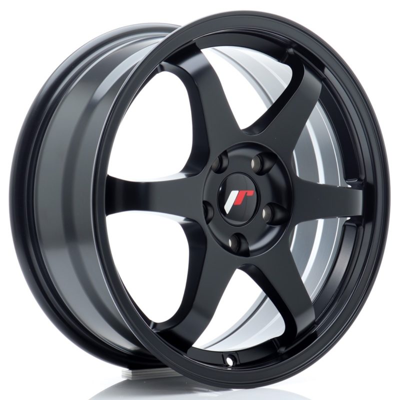 Jante Japan Racing JR-3 17x7" 5x114.3 ET40 | Noir Mat