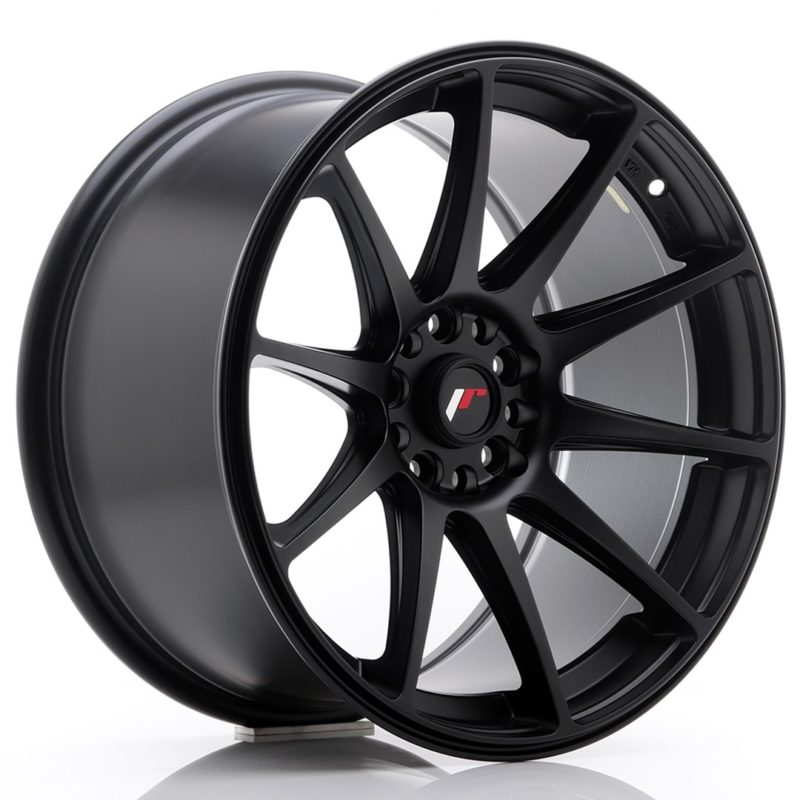 Jante Japan Racing JR-11 18x9.5" 5x100/120 ET30 | Noir Mat / Satiné