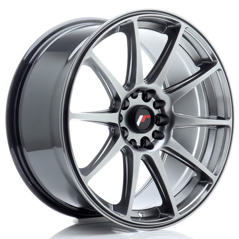 Jante Japan Racing JR-11 18x8.5" 5x112/114.3 ET40 | Hyper Black