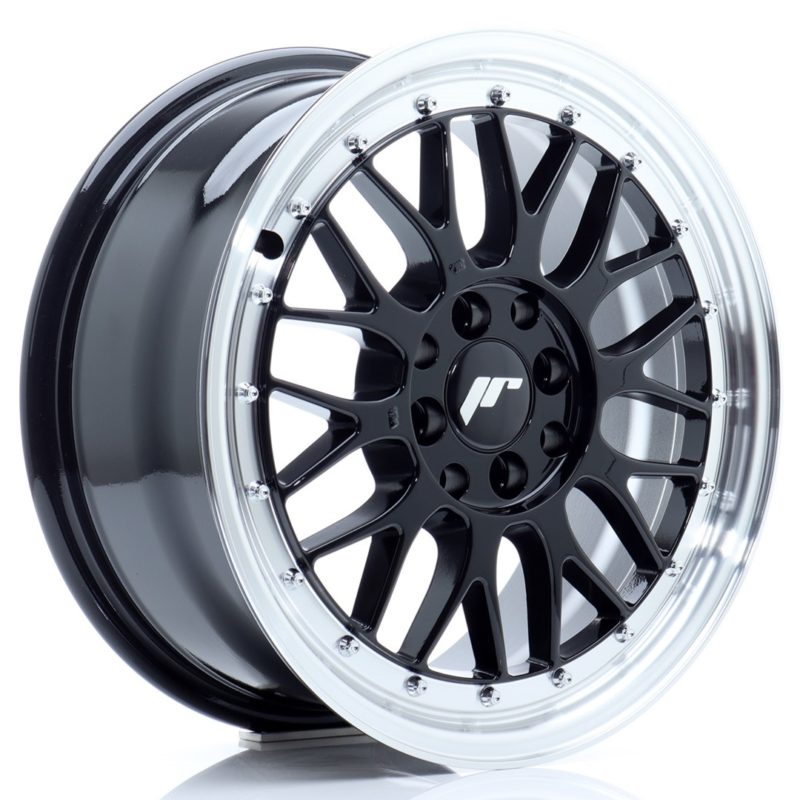 Jante Japan Racing JR-23 16x7" 4x100/114.3 ET40 | Noir Brillant