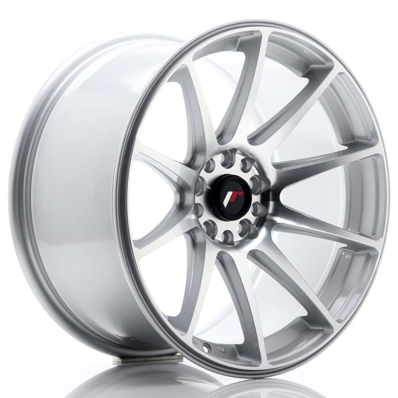 Jante Japan Racing JR-11 18x9.5" 5x112/114.3 ET30 | Gris Argenté
