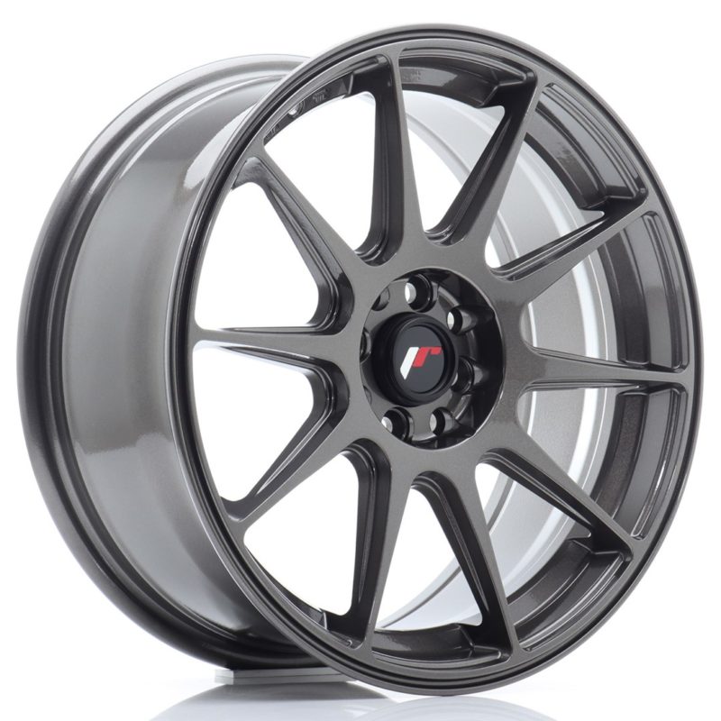 Jante Japan Racing JR-11 17x7.25" 5x112/114.3 ET35 | Hyper Gray
