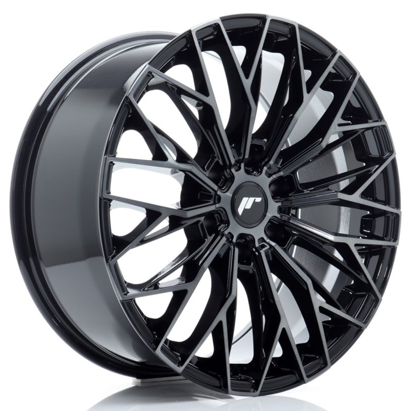 Jante Japan Racing JRX-12 20x9" 6x114.3 ET20 | Noir Brillant | Face Teintée