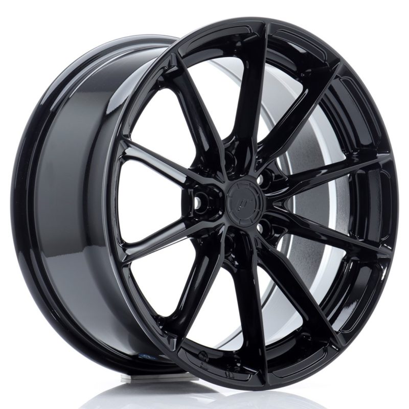 Jante Japan Racing JR-37 17x8" 5x112 ET40 | Noir Brillant