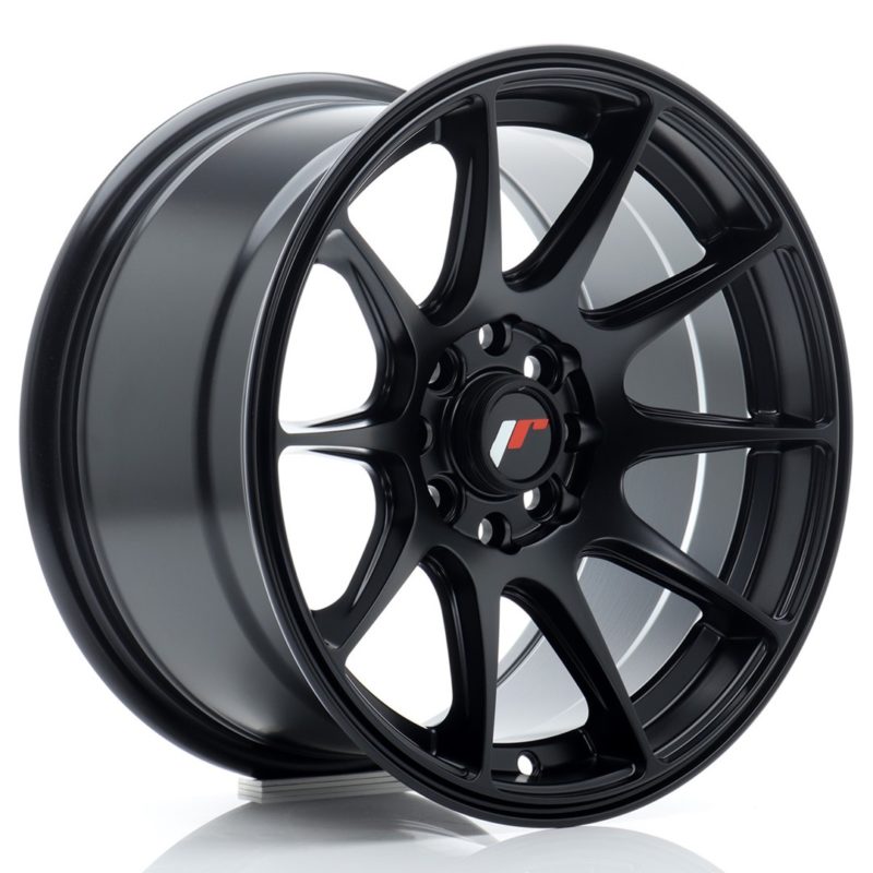 Jante Japan Racing JR-11 15x8" 4x100/114.3 ET25 | Noir Mat