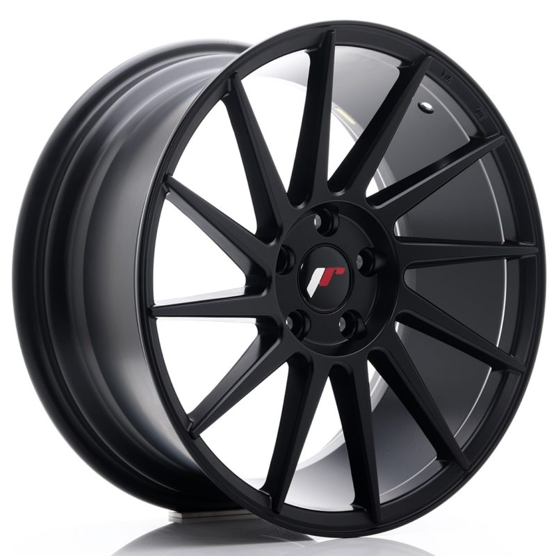 Jante Japan Racing JR-22 18x8.5" 5x112 ET40 | Noir Mat / Satiné