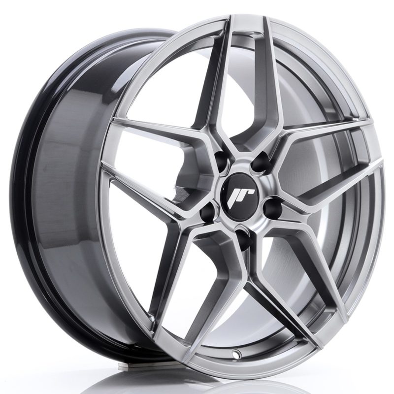 Jante Japan Racing JR-34 18x8" 5x114.3 ET42 | Hyper Black