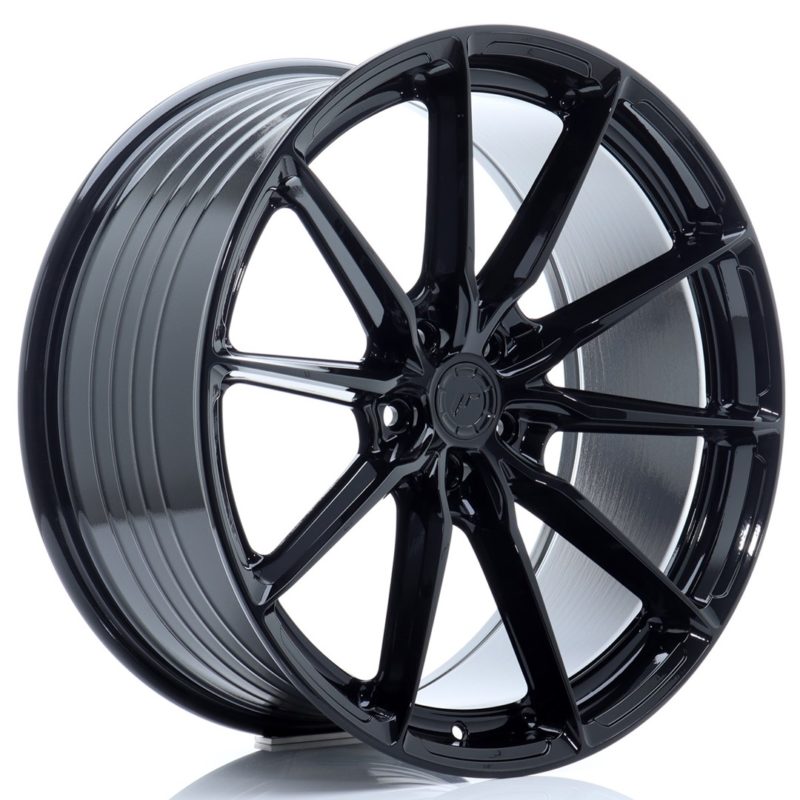 Jante Japan Racing JR-37 21x9.5" 5x112 ET35 | Noir / Brillant