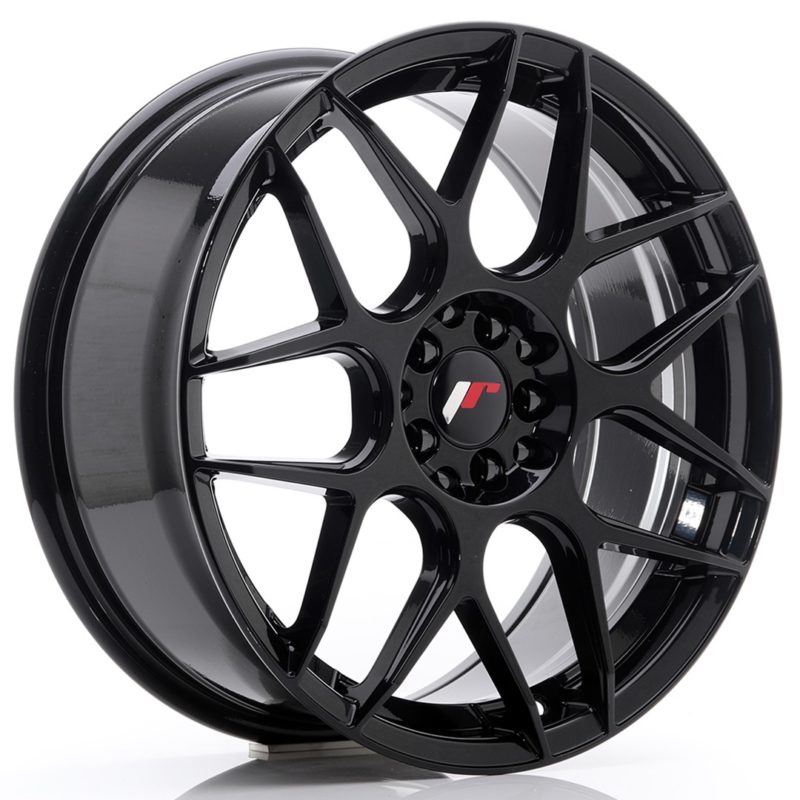 Jante Japan Racing JR-18 18x7.5" 5x112/114.3 ET40 | Noir Brillant