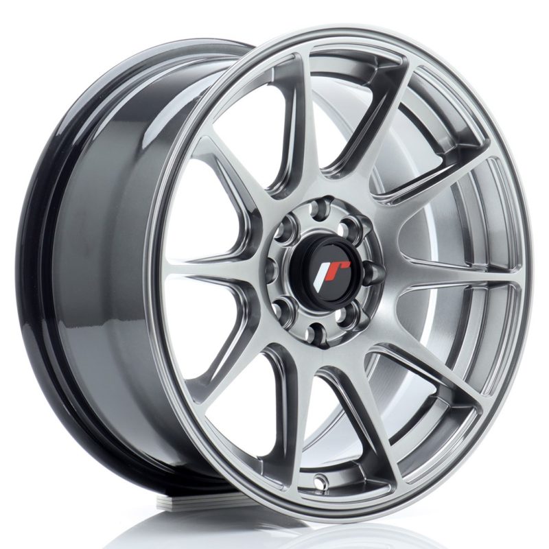 Jante Japan Racing JR-11 15x7" 4x100/114.3 ET30 | Hyper Black