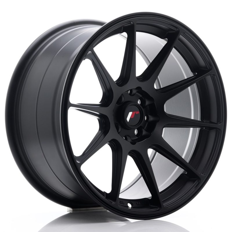 Jante Japan Racing JR-11 17x9" 5x100/114.3 ET20 | Noir Mat / Satiné