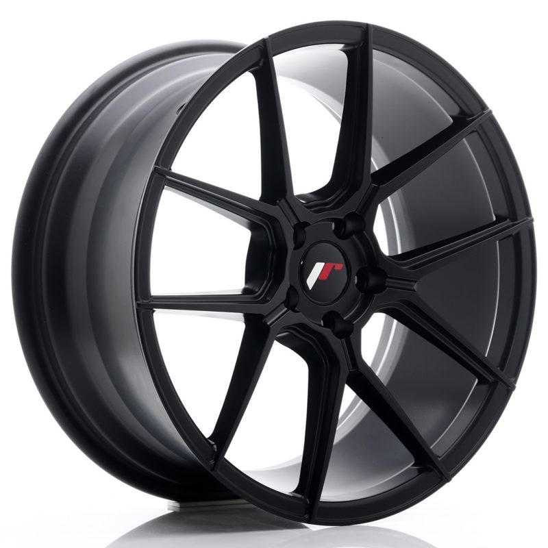 Jante Japan Racing JR-30 19x8.5" 5x112 ET40 | Noir Mat / Satiné