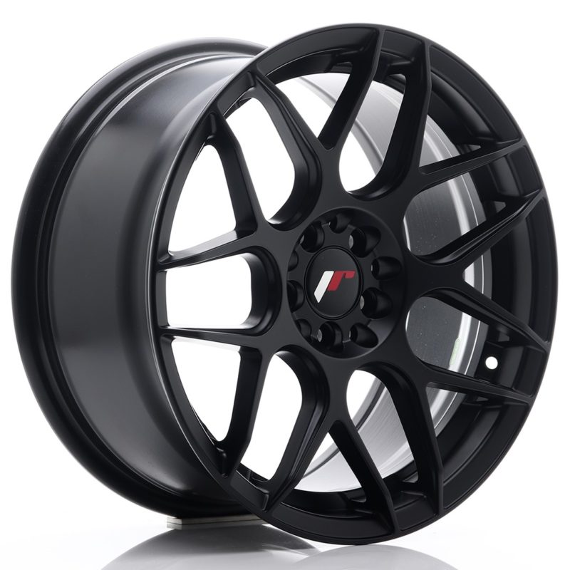 Jante Japan Racing JR-18 17x8" 4x100/114.3 ET35 | Noir Mat / Satiné