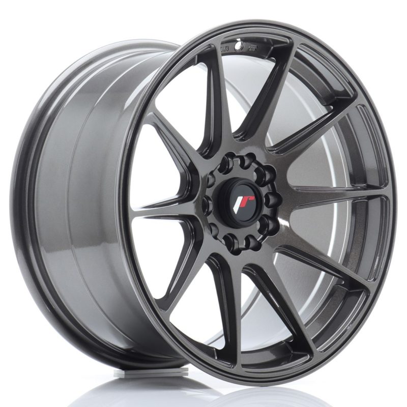 Jante Japan Racing JR-11 17x9" 5x112/114.3 ET35 | Hyper Gray