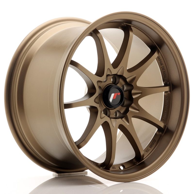 Jante Japan Racing JR-5 17x9.5" 4x100/114.3 ET25 | Bronze Anodisé
