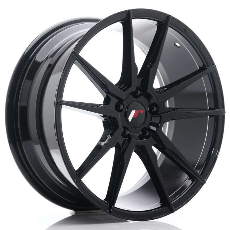 Jante Japan Racing JR-21 19x8.5" 5x112 ET40 | Noir / Brillant