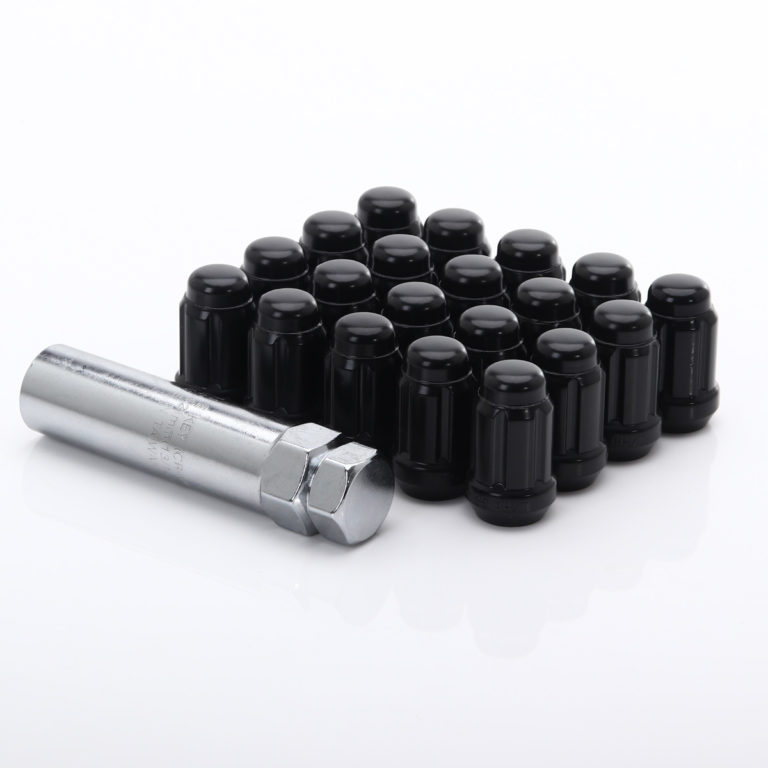 Pack d'Ecrous JN2 Noir en Acier M12x1.25