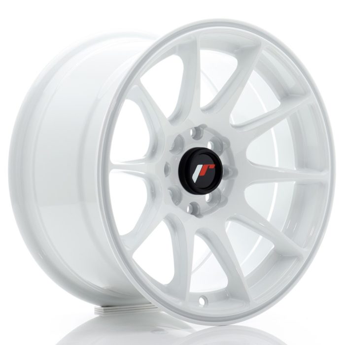 Jante Japan Racing JR-11 15x8" 4x100/114.3 ET25 | Blanc