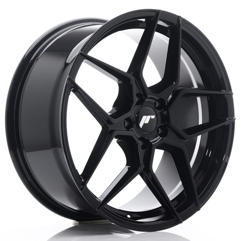 Jante Japan Racing JR-34 19x8.5" 5x112 ET40 | Noir Brillant