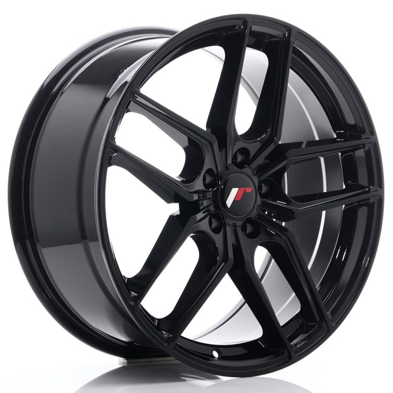 Jante Japan Racing JR-25 19x8.5" 5x112 ET40 | Noir / Brillant