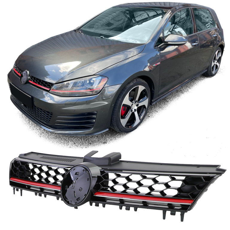 Calandre Sport Nid d'Abeille Pour VW Golf 7 GTI 12-17