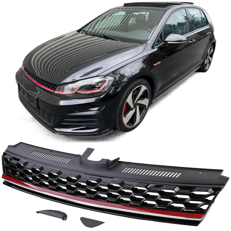 Calandre Nid d'Abeille pour WV Golf 7.5 GTI 12-21