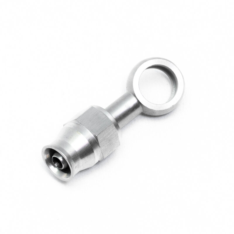 Cooling Solutions Banjo Femelle Coudé 20° pour Durite Dash 4 (Ø11.2 mm)