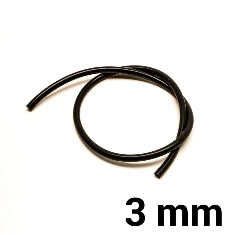 Cooling Solutions Durite de Dépression Silicone 3 mm - Noire