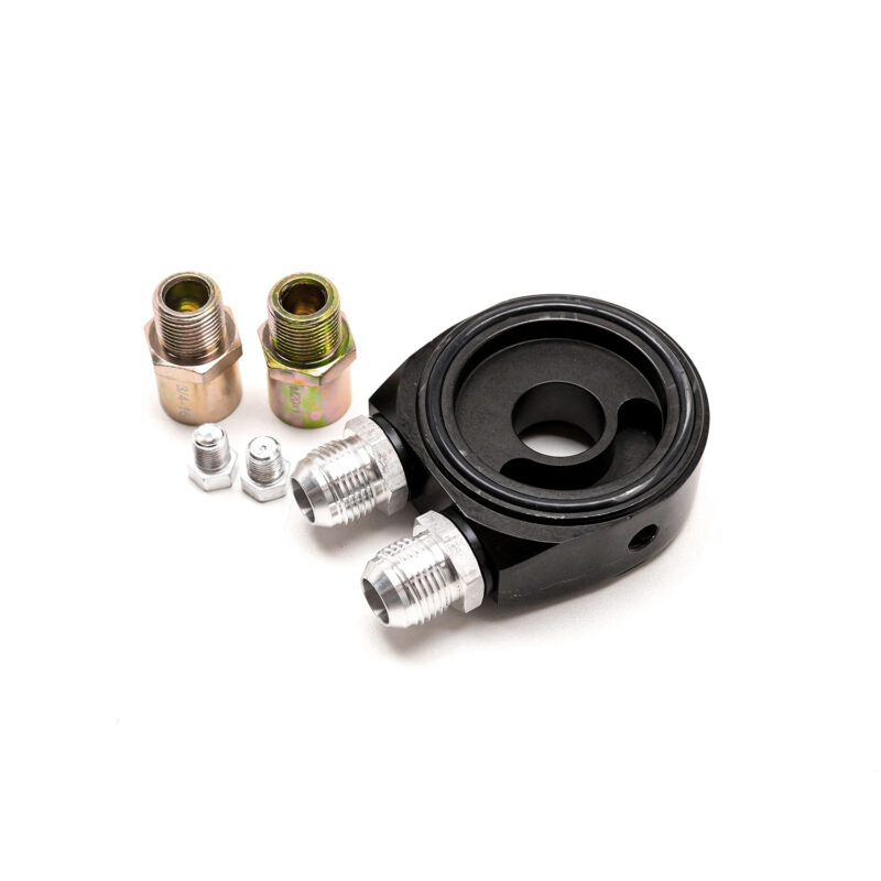 Cooling Solutions Plaque Sandwich pour Radiateur d'Huile avec 2 Emplacements Sondes (Noire)