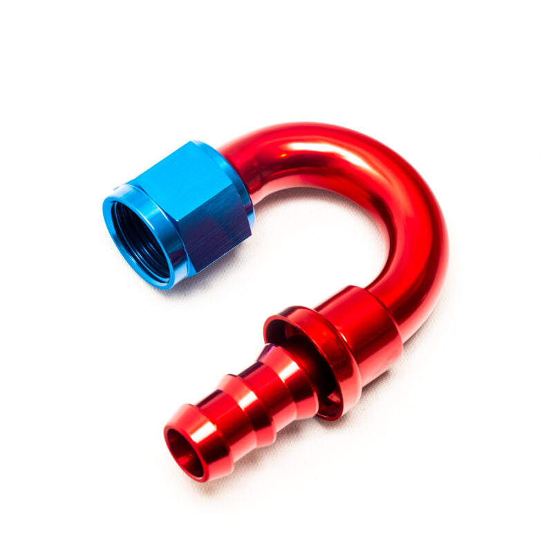 Cooling Solutions Raccord Coudé 180° à Emmancher pour Durite Dash 10