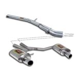 Supersprint Sound pack pour Audi a4 2.0 tfsi (200 hp) sedan + avant '05 -> '09 chez RD Shop