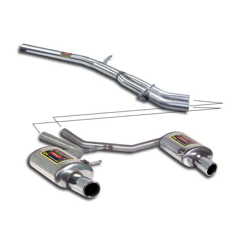 Supersprint Sound pack pour Audi a4 2.0 tfsi (200 hp) sedan + avant '05 -> '09 chez RD Shop