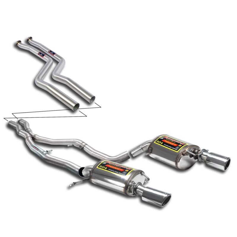 Supersprint Sound kit pour Bmw e90 berline 335xi bi-turbo (306 hp moteur n54) '06 -> 04/2010 chez RD Shop