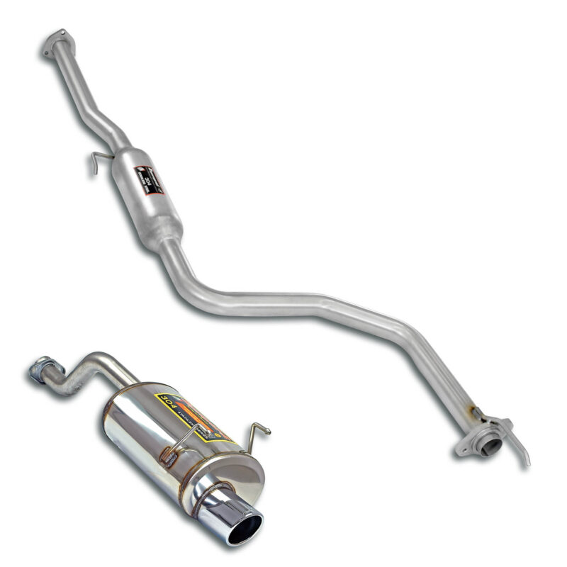 Supersprint 100% acier inoxydable système "cat.-back" pour Honda civic 3d. 1.6 vti '92 -> '95 chez RD Shop