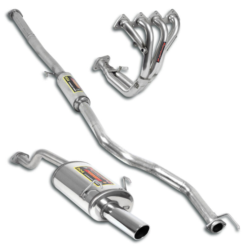 Supersprint 100% acier inoxydable système complet pour Honda civic coupè 1.6 vti '96 -> '99 chez RD Shop
