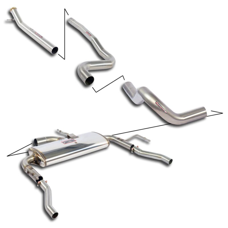 Supersprint Sound pack pour Peugeot 308 gti 1.6 16v (263 hp - models avec gpf) 2019 -> chez RD Shop