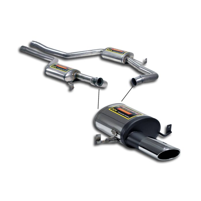 Supersprint Ligne 100% inox pour Porsche 928 gts (5.4l v8 - 350 hp) '92 -> '95 chez RD Shop