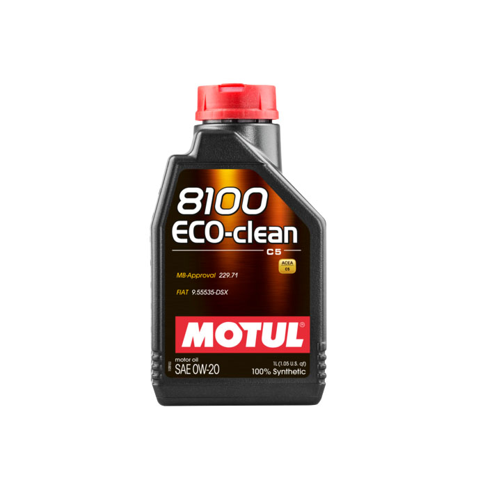 1L Huile Motul 0W20 8100 Eco-Clean (Alfa Romeo