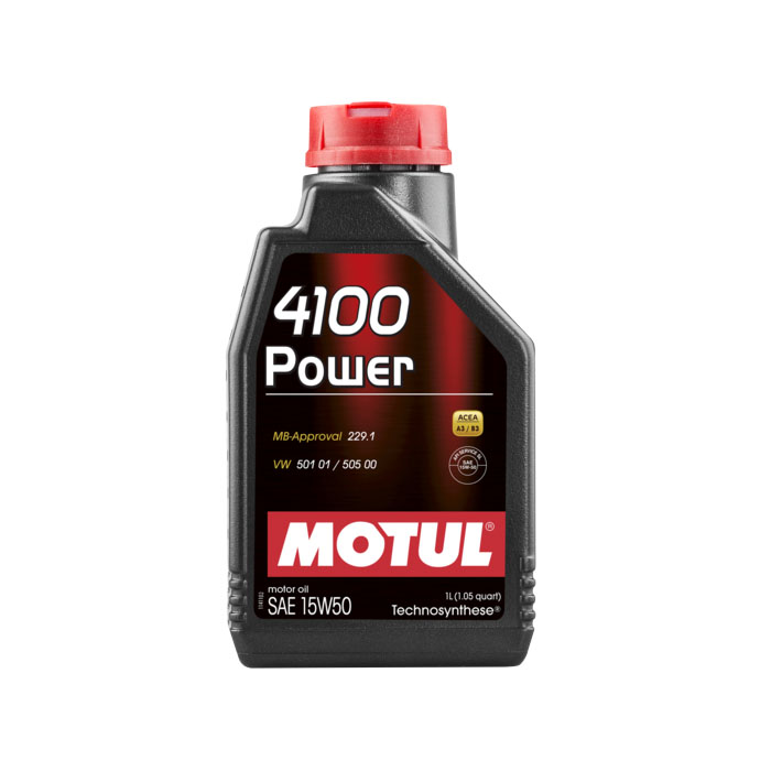 1L Huile Motul 15W50 4100 Power (Mercedes