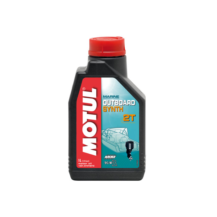1L Huile pour Bateau Motul Outboard Synth 2T
