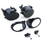 Pare-Chocs Avant Sport Pour BMW E46 Berline & Touring 09/01-05 Avec antibrouillards Noir/Smoke – Image 5