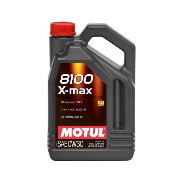 5L Huile Motul 0W30 8100 X-Max (Mercedes
