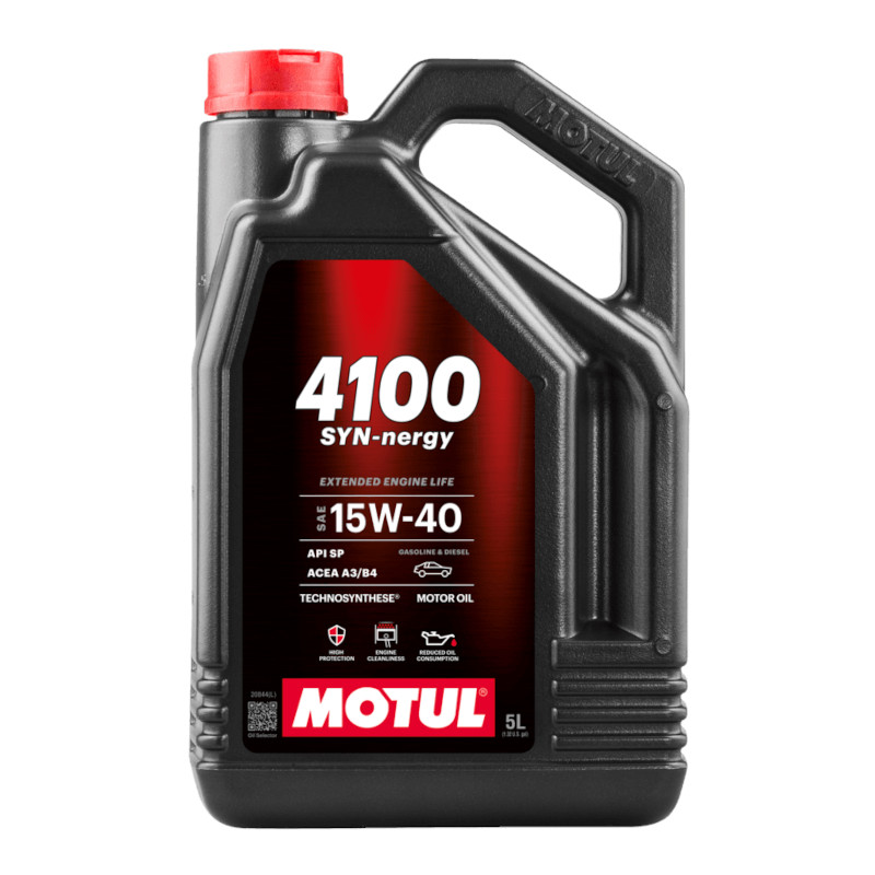 5L Huile Motul 15W40 4100 Syn-nergy