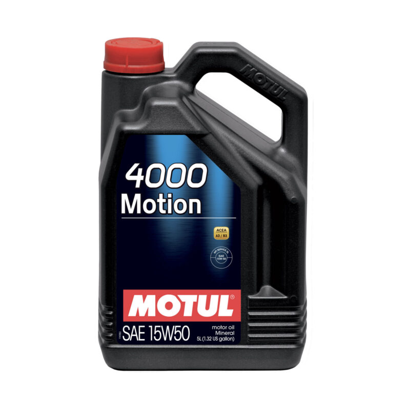 5L Huile Motul 15W50 4000 Motion